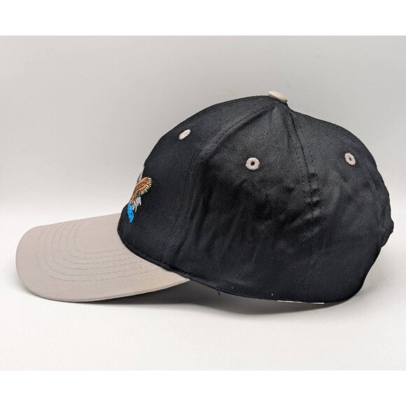 Sitka Alaska Mountain Eagle Hiking Nature Strap Back Hat Cap Cruise Parks - Picture 3 of 5